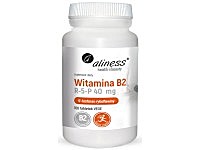 Aliness Witamina B2 R-5-P (ryboflawina) 40 mg 100 tabl VEGE