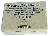 Meditation cones - Medytacyjne kadzidła stożkowe