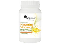 Aliness Naturalna Witamina E 400IU 100 kaps