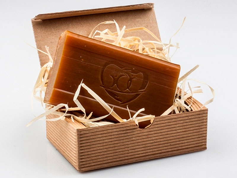 Mydło naturalne z pomarańczą i kurkumą