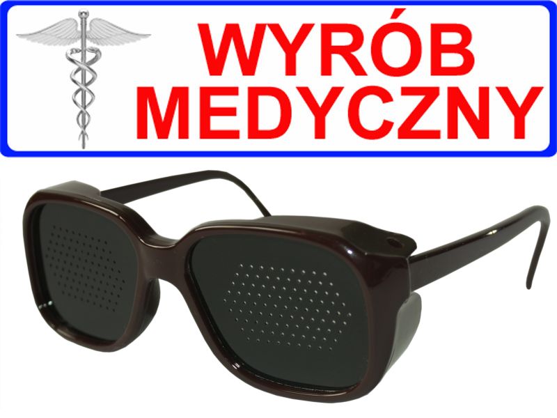 Okulary ajurwedyjskie z przesłonami