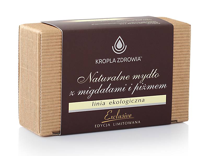 Mydło naturalne z migdałami i piżmem