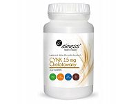 Aliness Cynk Chelatowany 15 mg 100 tabl VEGE