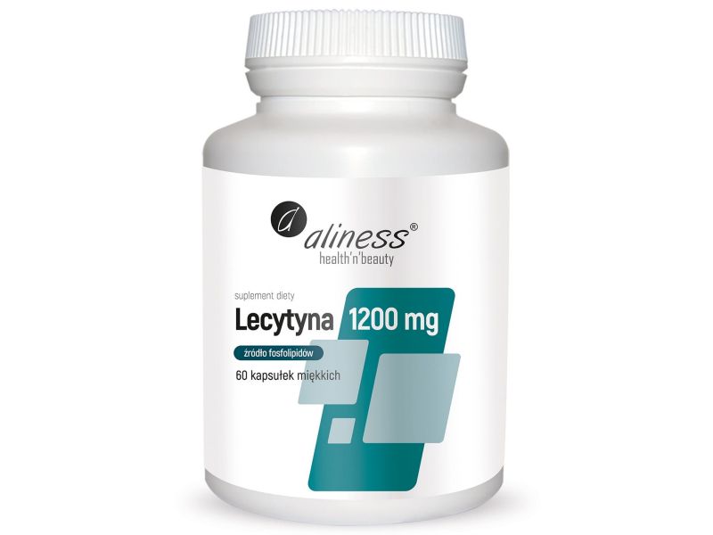 Aliness Lecytyna 1200 mg 60 kapsułek