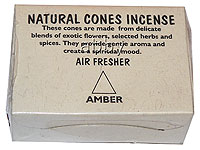 Amber cones - żywica drzewa Saal kadzidła stożkowe