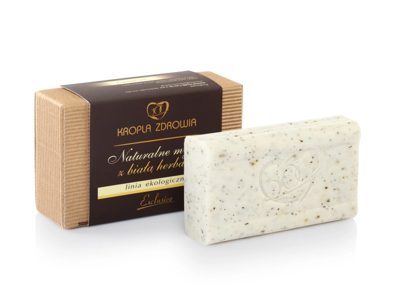 Mydło naturalne z białą herbatą